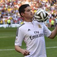 James Rodríguez es el volante más determinante en la historia del Real Madrid, según un estudio de dos investigadores en España. FOTO: Uefa.com