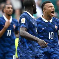 Kylian Mbappé celebrando su tercer gol en el Mundial de Norteamérica 2026. FOTO: Tomada de redes sociales @equipedefrance y @FIFAWorldCup