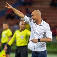 David González técnico del América de Cali que este domingo recibe al DIM, en el Pascual Guerrero, a las 8:15 de la noche, por la fecha 14 de la Liga BetPlay. FOTO EL COLOMBIANO