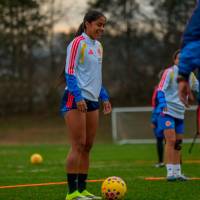 La delantera Maithé López es una de las caras de experiencia que tendrá la Selección Colombia Sub-20 femenina que disputará el Mundial de la categoría. FOTO CORTESÍA FCF