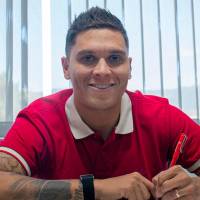 El futbolista antioqueño Juan Fernando Quintero, de 33 años, regresa al Medellín después de nueve años. Foto: Cortesía DIM