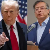 Donald Trump volvió a arremeter contra Gustavo Petro y dice que Colombia representa un inconveniente en su lucha contra las drogas. Fotos: Getty Images