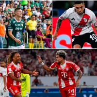 Agenda de colombianos en el exterior para el fin de semana del 8 de noviembre. Foto: Tomada de redes @luisdiaz19_ @juanferquinterop @jamesrodriguez10