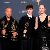 La serie de Netflix Adolescencia fue la gran ganadora de la noche con seis premios. Foto Getty. 