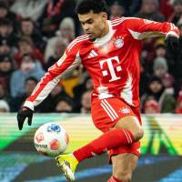 Luis Díaz tuvo otra buena presentación con el Bayern Múnich de Alemania, este miércoles 14 de enero, un día después de haber celebrado su cumpleaños 29. FOTO: Redes sociales del Bayern Múnich @FCBayern