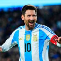 Lionel Messi sigue en algodónes y no estará con Argentina en el partido amistoso ante HJonduras, este sábado en Estados Unidos. FOTO GETTY 
