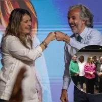 Paloma Valencia suma otro apoyo religioso en la recta final antes de la primera vuelta presidencial. Fotos: Colprensa y captura video redes sociales