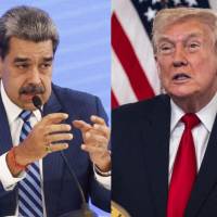El contacto directo entre Nicolás Maduro y Donald Trump se dio en medio del despliegue de fuerzas estadounidenses en el Caribe. FOTOS: AFP