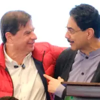 Juan Fernando Cristo y su movimiento En Marcha anunciaron su adhesión a la candidatura presidencial de Iván Cepeda, en medio de acuerdos programáticos y mensajes de unidad. FOTO: PRENSA JUAN F. CRISTO