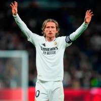 El futbolista croata Luka Modric, de 39 años, es el jugador que más títulos de Champions ha conseguido en la historia con 6. Todos los logró con Real Madrid. FOTO: Getty
