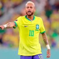 El delantero brasileño Neymar no juega con la Selección de su país desde octubre del 2023. Se lesionó en un duelo ante Uruguay en Montevideo. Foto: Getty