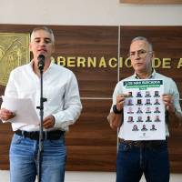 Entre los objetivos que el gobernador pidió a De la Espriella neutralizar, están Alexander Díaz Mendoza, alias “Calarcá”, cabecilla del Estado Mayor de los Bloques y Frentes; y Néider Yesid López Urrego, alias “Primo Gay” del frente 5 de las Farc. Foto: Cortesía.