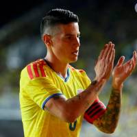 James Rodríguez es un jugador clave para Néstor Lorenzo en la Selección Colombia. Sería titular ante Croacia en el primer amistoso de la doble fecha Fifa, este jueves. FOTO: Getty