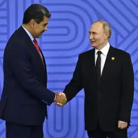 Vladimir Putin ha sido uno de los aliados más fuertes de Nicolás Maduro, con quien ha sostenido varias reuniones y previamente ha intervenido en medio de la escalada internacional de Estados Unidos contra el régimen venezolano. Foto: Getty Images