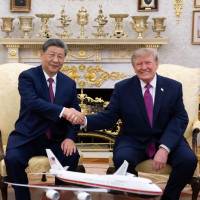 Donald Trump recibió a Xi Jinping en la Casa Blanca y sostuvieron una reunión de más de tres horas. Foto: Xinhua