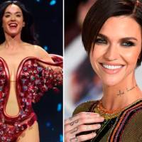 Katy Perry (izquierda) rechazó las acusaciones de Ryby Rose, hechas en las redes sociales. Fotos: Getty.