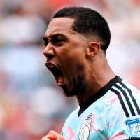 El futbolista Youtin Tielemans anotó el gol con el que Bélgica igualó 2-2 con Senegal cuando iban 89 minutos del encuentro. Foto: tomada del x de @FifaWorldCup_es