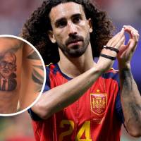 El internacional y campeón del mundo con España compartió el proceso en su cuenta de Instagram, desatando la reacción de figuras como Carlos Alcaraz y Mikel Merino. FOTO: Tomada de las redes sociales @cucurella3 y Getty