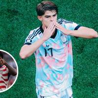 Charles De Ketelaere, de Bélgica, anotó doblete en el primer tiempo contra Estados Unidos. Vanaken y Lukaku pusieron sus tantos en el segundo tiempo. FOTO: Tomada de redes sociales @BelRedDevils y @balogun