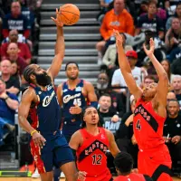 James Harden de Cleveland Cavaliers en acción, marcó 22 puntos en el duelo ante Toronto Raptors. FOTO GETTY 