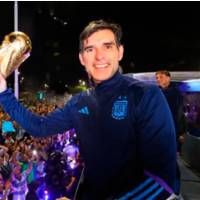 Ayala fue parte del cuerpo técnico que ganó el Mundial en 2022. FOTO: X Selección Argentina