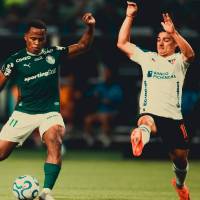 Jhon Arias llegó a Palmeiras en enero de 2025. FOTO: Instagram jhonariasa