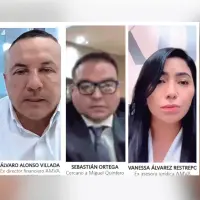 Miguel Quintero, hermano del exalcalde Daniel Quintero; Álvaro Alonso Villada García, exdirector financiero del Área Metropolitana del Valle de Aburrá (AMVA); Sebastián Ortega, hijo de un influyente político de Bello; y Vanessa Álvarez Restrepo, exasesora jurídica del AMVA y exsecretaria de Medio Ambiente de Medellín, fueron los convocados a la audiencia de imputación de cargos.