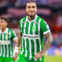 Cristian “Chicho” Arango aún no ha podido encontrar el nivel por el que llegó a Nacional. FOTO MANUEL SALDARRIAGA