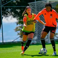 La joven delantera Valerín Loboa, de tan solo 18 años y quien milita en el Deportivo Cali, ha sido la gran revelación de Colombia en la Copa América. FOTO cortesía fcf 