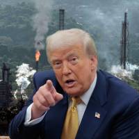 Donald Trump arremetió contra las petroleras y anunció medidas para evitar la “especulación”. Fotos: Getty Images y AFP