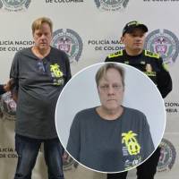 Jurgen Lubke fue capturado en Colombia y ahora espera que se completen los trámites para ser extraditado a Europa. Foto: Policía de Quindío