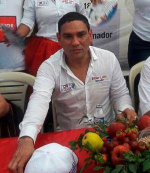Didier Lobo fue alcalde de La Jagua de Ibirico en Cesar, entre 2012 y 2015. FOTO COLPRENSA
