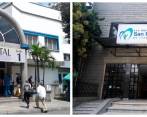 Las dos sedes del hospital San Rafael de Itagüí se verán afectadas por el cese de las actividades de los profesionales que no han recibido sus pagos. FOTO: Manuel Saldarriaga.