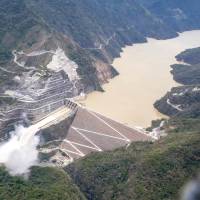 Aspecto del embalse de Hidroituango. FOTO: Juan Antonio Sánchez
