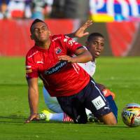 El lateral izquierdo antioqueño Frank Fabra disputó 24 partidos y anotó un gol en su primera etapa con el DIM. Foto: Juan Antonio Sánchez