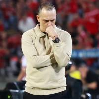 El entrenador Alejandro Restrepo asumió en el DIM en agosto de 2024. Foto: Manuel Saldarriaga