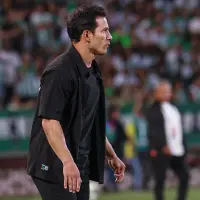 Diego Arias comenzó como interino y se ganó el puesto. Tiene la opción de disputar dos títulos con los verdes. FOTO MANUEL SALDARRIAGA 