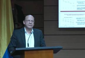 El ministro de Hacienda, Germán Ávila, detalló los principales indicadores del Marco Fiscal de Mediano Plazo. FOTO Tomada de YouTube