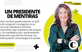 Un presidente de mentiras