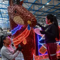 Los municipios ganadores tendrán este diciembre alumbrado navideños por parte de EPM. FOTO: Manuel Saldarriaga