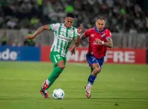 Imágenes de la primera fecha de la fase de grupos, en la que Nacional goleó 3-0 a su homónimo uruguayo en el Atanasio. FOTO JUAN ANTONIO SÁNCHEZ