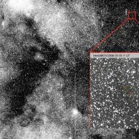 Esta imagen muestra la observación del cometa 3I/ATLAS cuando fue descubierto el 1 de julio de 2025. FOTO cortesía ATLAS, Universidad de Hawái y Nasa