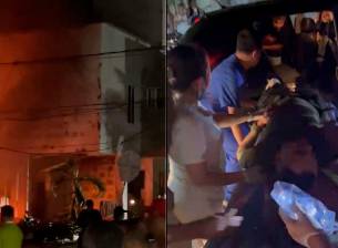 El ataque terrorista a la estación policial de Los Patios, en Norte de Santander, dejó un muerto y 11 heridos. IMÁGENES TOMADAS DE VIDEOS AFICIONADOS.