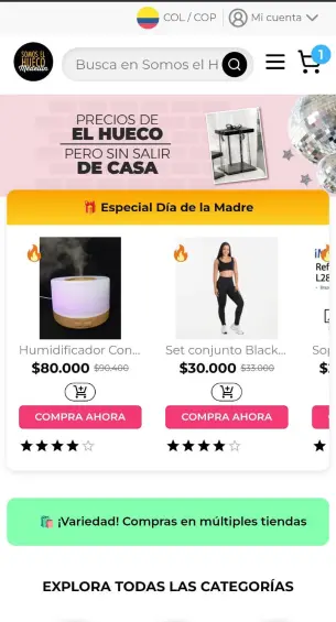 Ya no tiene que ir hasta el Centro para comprar: El Hueco lanzó su marketplace con más de 10.000 productos