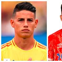 James Rodríguez podría entrenar con Nacional y Gastón Verón está muy cerca de ser fichado por el Verde. FOTOS FCF E INSTAGRAM