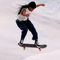 La antioqueña Jazmín Álvarez en una de sus competencias, antes de los Juegos Olímpicos de París 2024. FOTO GETTY 