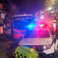 Dentro de este bus ocurrió el asesinato de dos mujeres, el cual se le atribuye a miembros del grupo La Terraza. FOTO: CORTESÍA