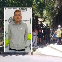 A Róbinson Duque Castañeda, de 37 años, lo capturaron por el asesinato de dos jóvenes en el parque de Las Mascotas, en Sabaneta. En un comienzo se había dicho que era un crimen sentimental contra la adolescente, versión que desvirtuaron las investigaciones. FOTO: GUILLERMO LEÓN OSPINA MUÑOZ Y CORTESÍA