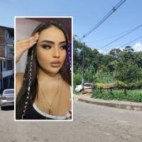 Manuela García Pinilla, de 25 años, fue la mujer asesinada en medio de un altercado entre mujeres que se registró en el barrio La Piñuela, en la comuna 4 (Aranjuez). La otra lesionada, de la misma edad, sufrió lesiones leves. FOTOS: ANDRÉS GARCÍA HERNÁNDEZ Y CORTESÍA