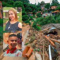 Así quedó la casa de la familia de Yulieth y José Miguel en Altavista. Uno de los cuerpos lo encontraron en el río Medellín, en Barbosa. FOTOS ESNEYDER GUTIÉRREZ Y CORTESÍA